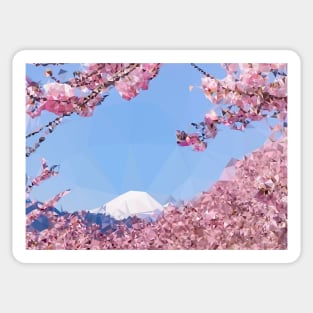 Sakura Forest II Sticker